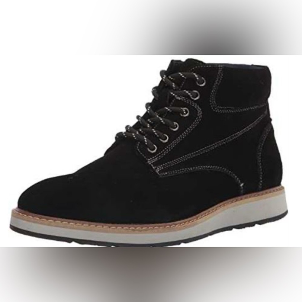 NWT. Zanzara Men's Bruno Sneaker, Black,